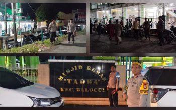 Polres Pangkep Intensifkan Pengamanan Malam Ramadan, Jamaah Tarawih Merasa Lebih Aman