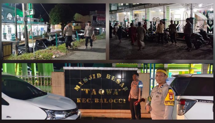 Polres Pangkep Intensifkan Pengamanan Malam Ramadan, Jamaah Tarawih Merasa Lebih Aman